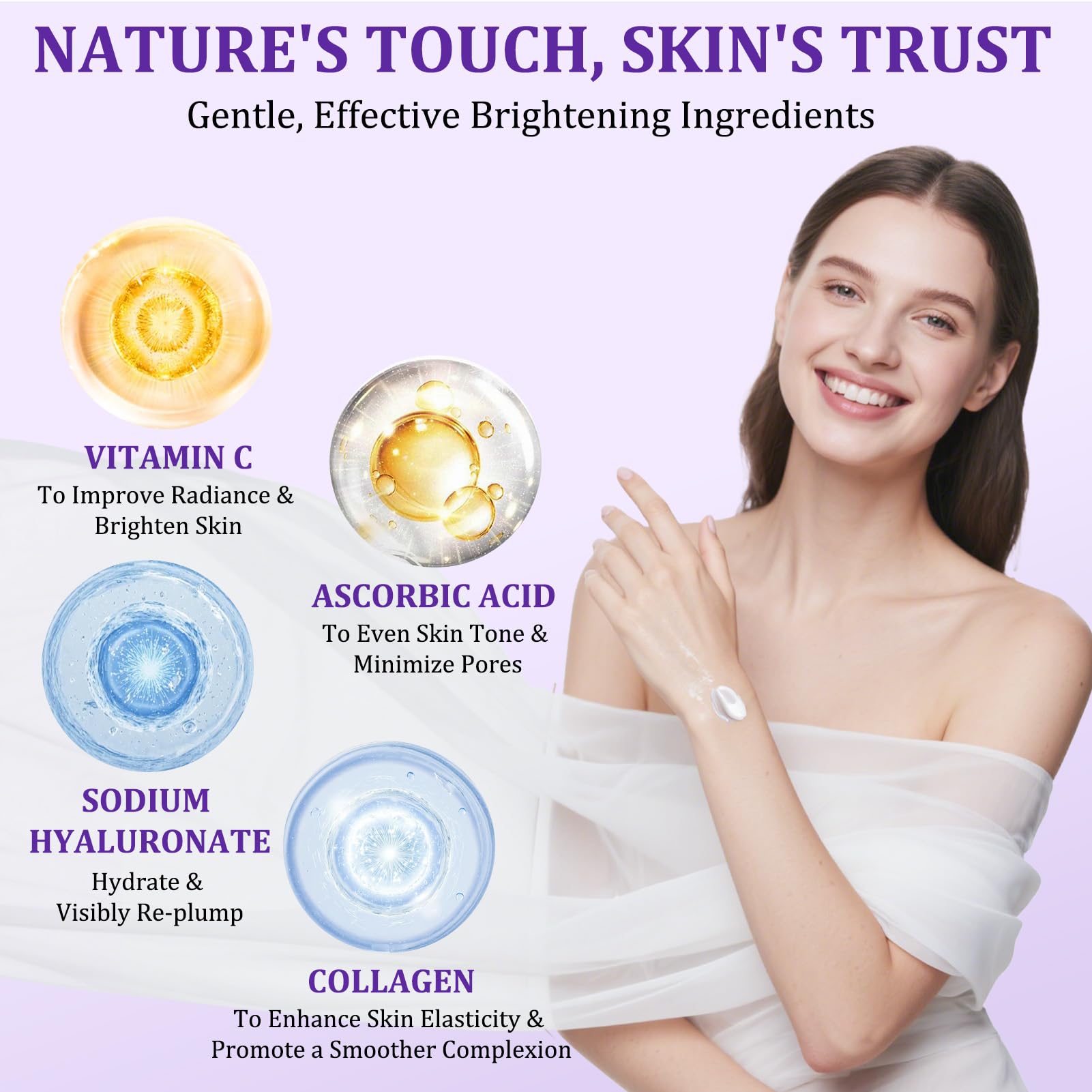 JIANLANPTT dark spot remover cream texture shows lightweight formula