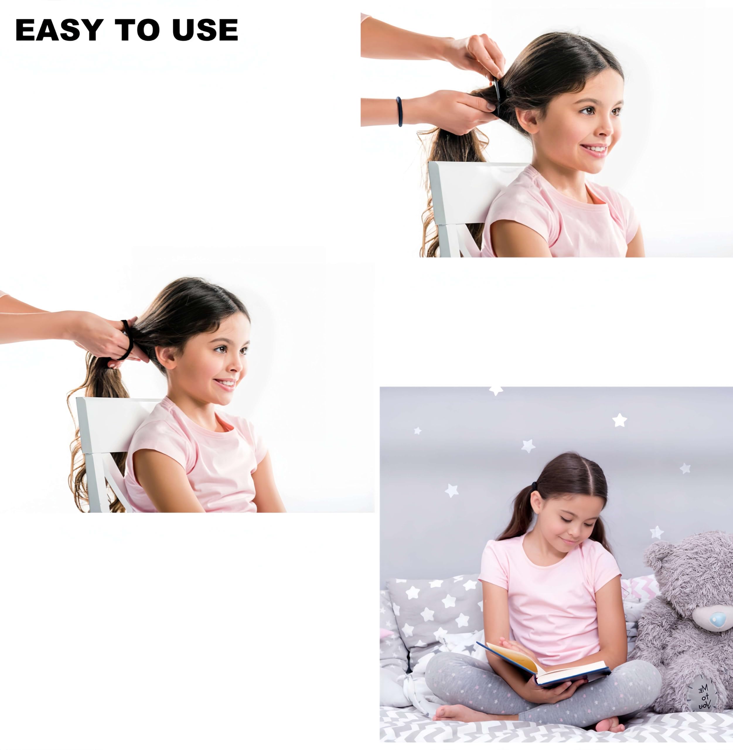 JIANYI mini rubber bands braids detail for gentle hold in small hairstyles