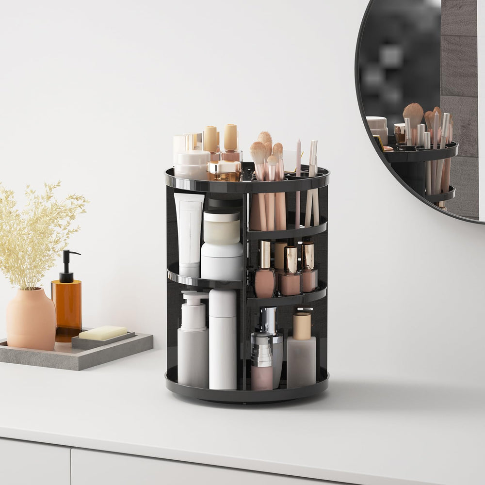 Jiavarry adjustable trays shown for eight-height customization