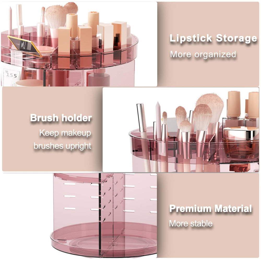 Jiavarry multi-function storage adapts to vanity, bathroom, or kitchen spice organization.