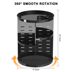 Jiavarry silent spinning base demonstrating smooth rotation and stability