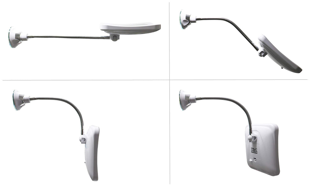 JiBen square 10X magnification close-up reveals fine skin details for precise grooming.