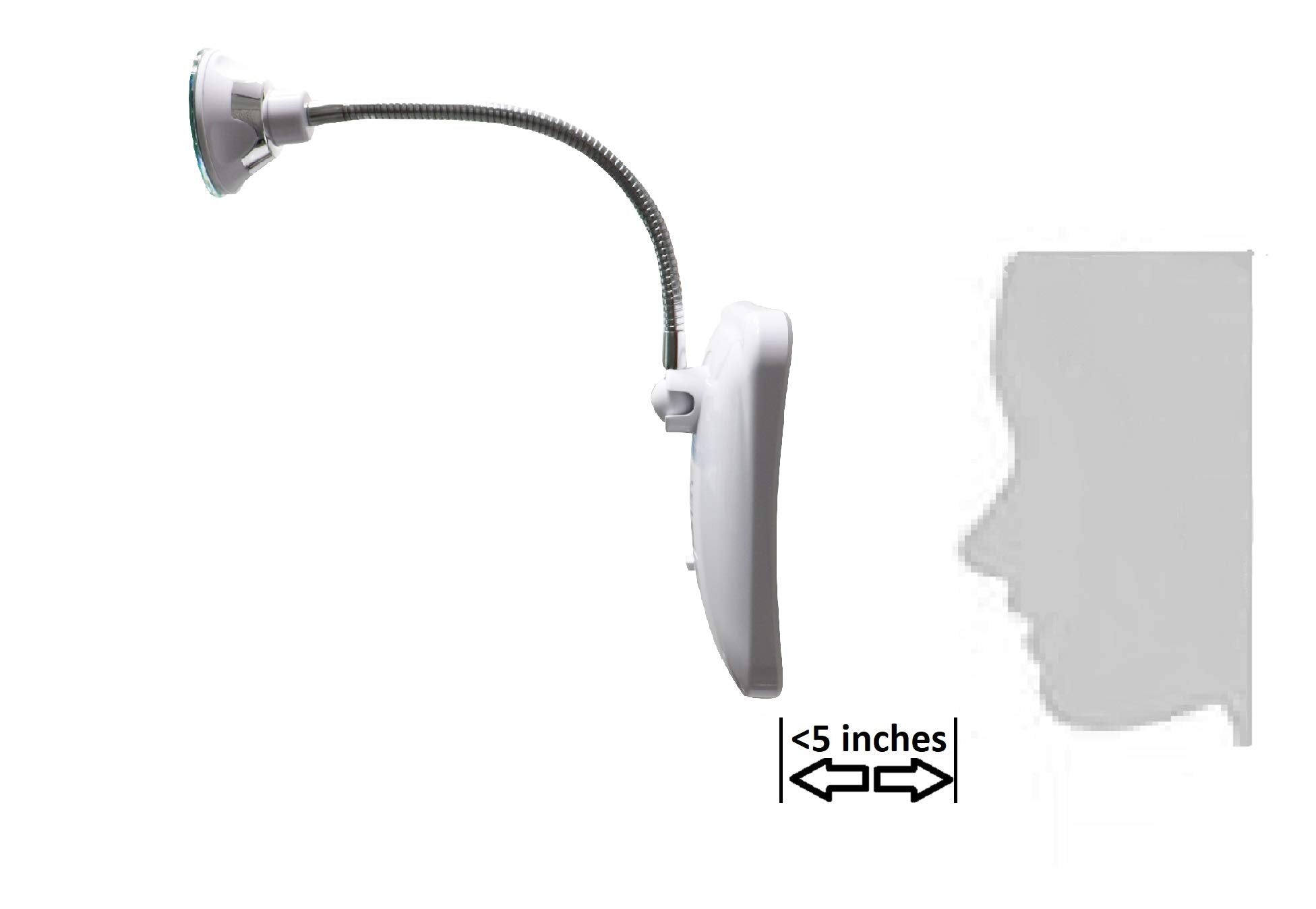 JiBen square suction cup with 360-degree swivel delivers stable, flexible viewing angles.