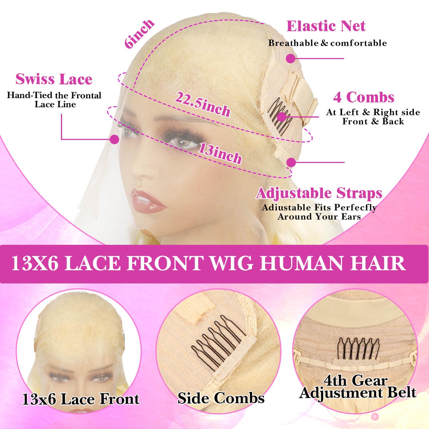 JIEDAOKOU pre-plucked natural-hairline baby-hair image highlights easy styling and realistic edge.