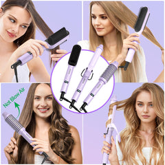 JIGGL 1.25-inch curling iron creating defined curls on the go