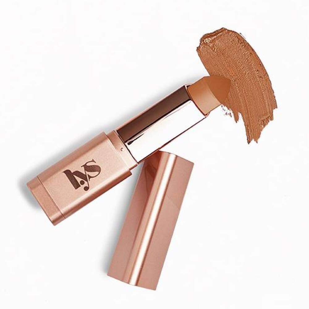 JIGME CALA L.Y.S No Limits bronzer swatch shows buildable color depth