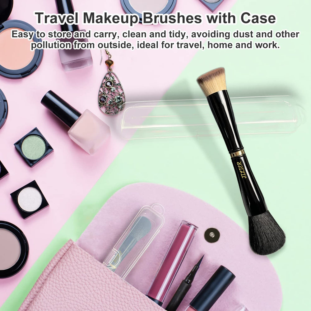 JILIER eyeshadow brush enables precise, smooth color application.