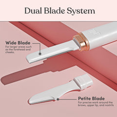 Jill Dermaplane Razor Trial Kit petite blade for precise brow shaping.