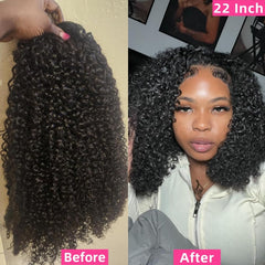 Jilnor Curly Half Wig 3in1 style variation showing versatility.