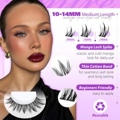 JIMIRE bond-seal lash glue provides strong hold for long-lasting wear