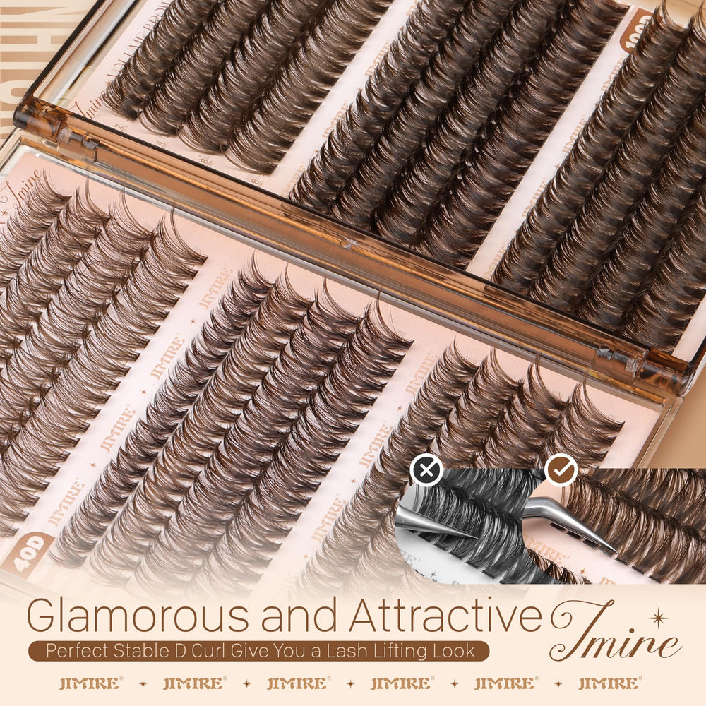 JIMIRE outer corner emphasis with longer lengths creates shape.