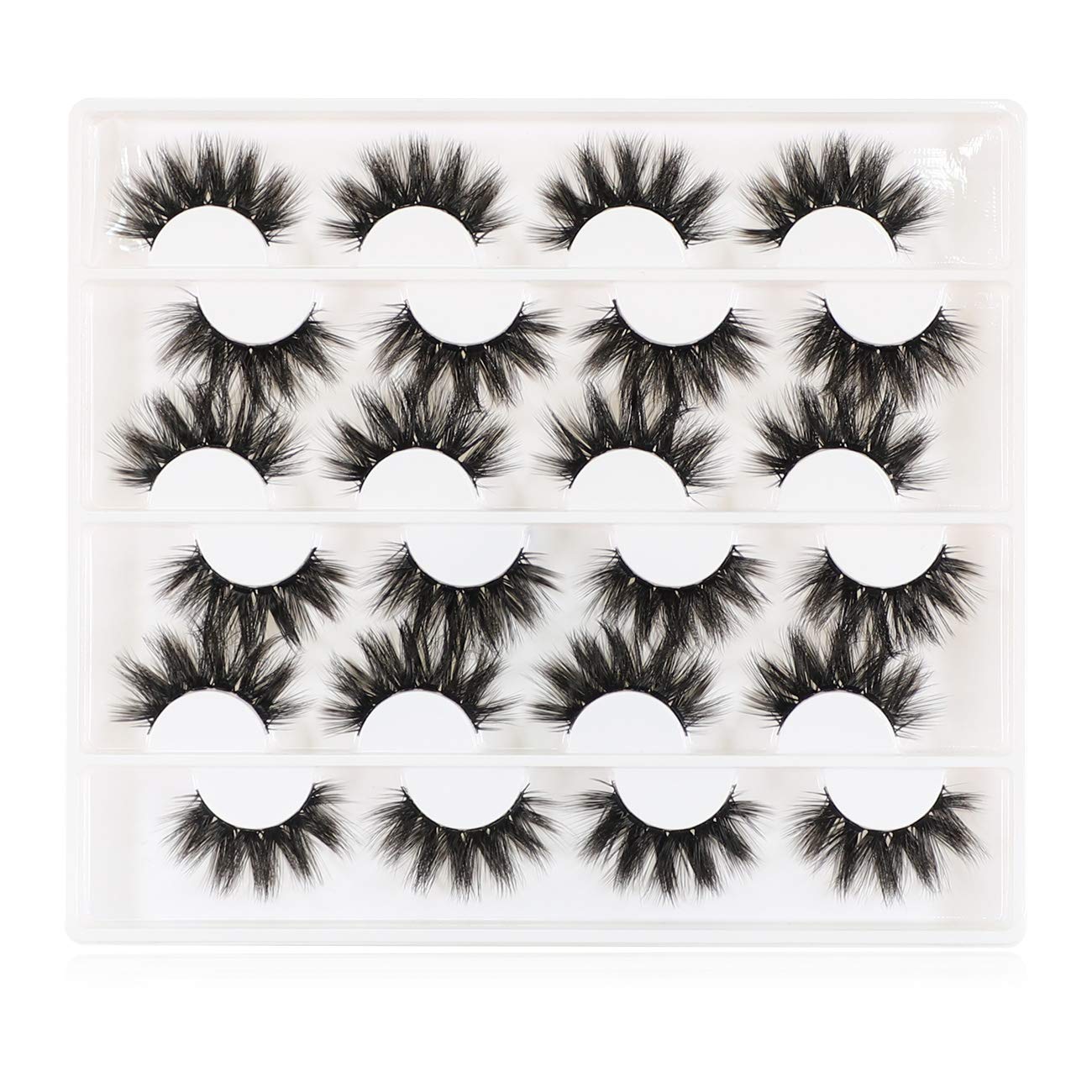 JIMIRE faux mink lashes show cruelty-free texture for everyday elegance.