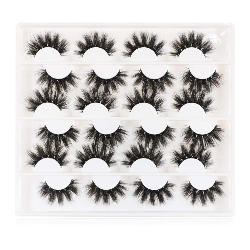 JIMIRE faux mink lashes show cruelty-free texture for everyday elegance.