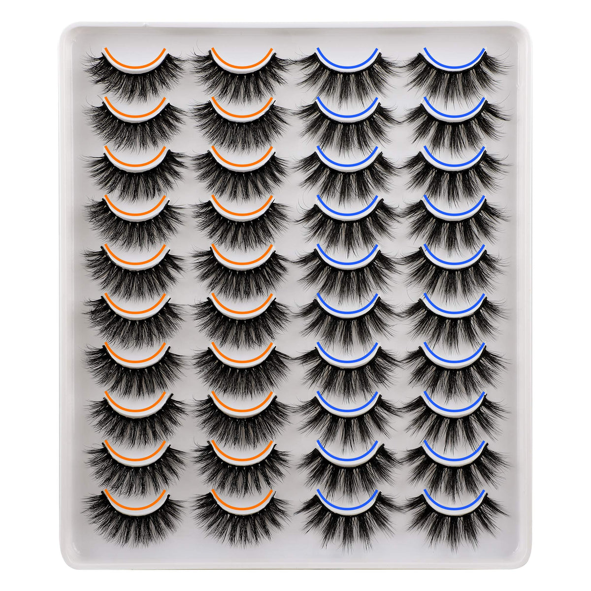 Jimire daily-style lashes closeup for comfortable all-day wear and natural look.