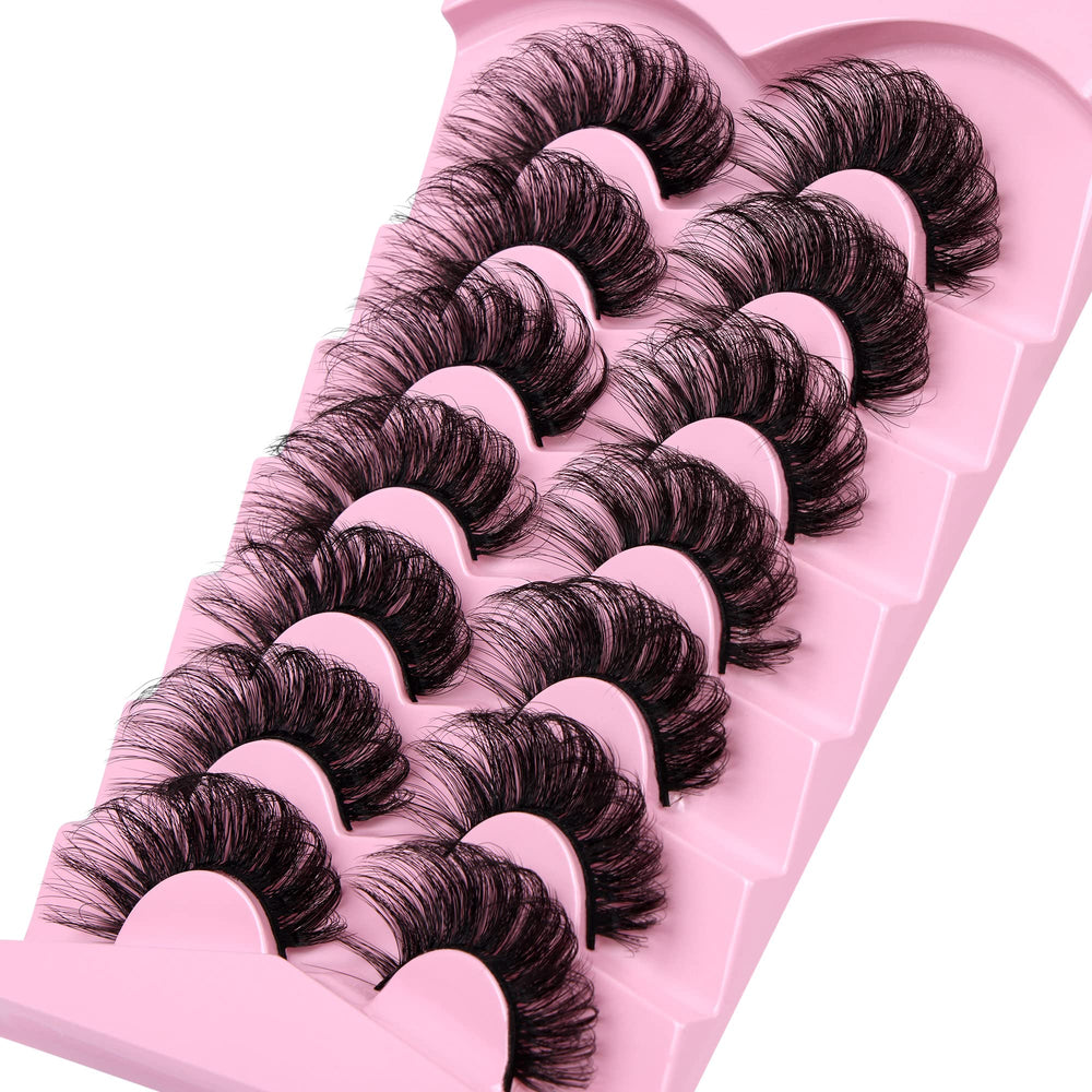 JIMIRE handmade lashes with black cotton band fit eyelids comfortably