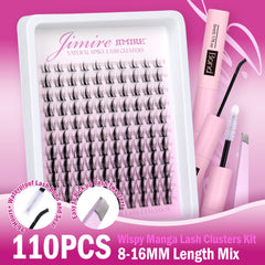 JIMIRE lash bond and seal included for secure, long-lasting wear.