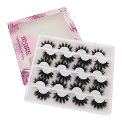 JIMIRE reusable lashes can be worn 3-5 times with proper care.