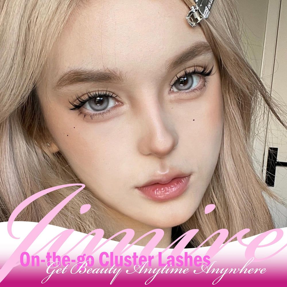 JIMIRE soft shape-memory fibers stay flexible and maintain lash style.