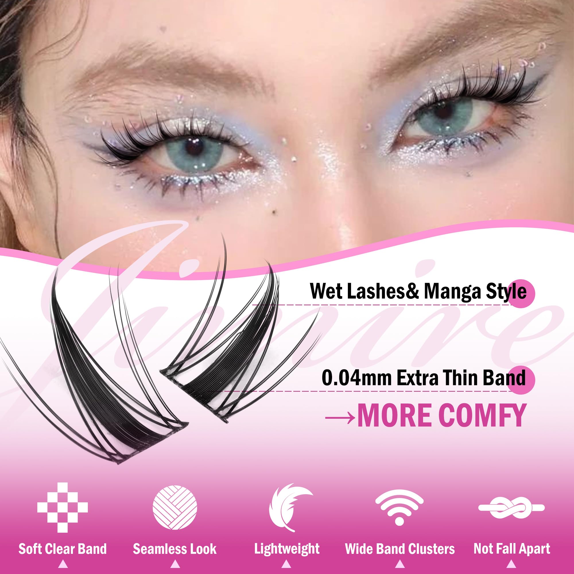 JIMIRE vacation-ready lashes for glamorous, easy holiday beauty.