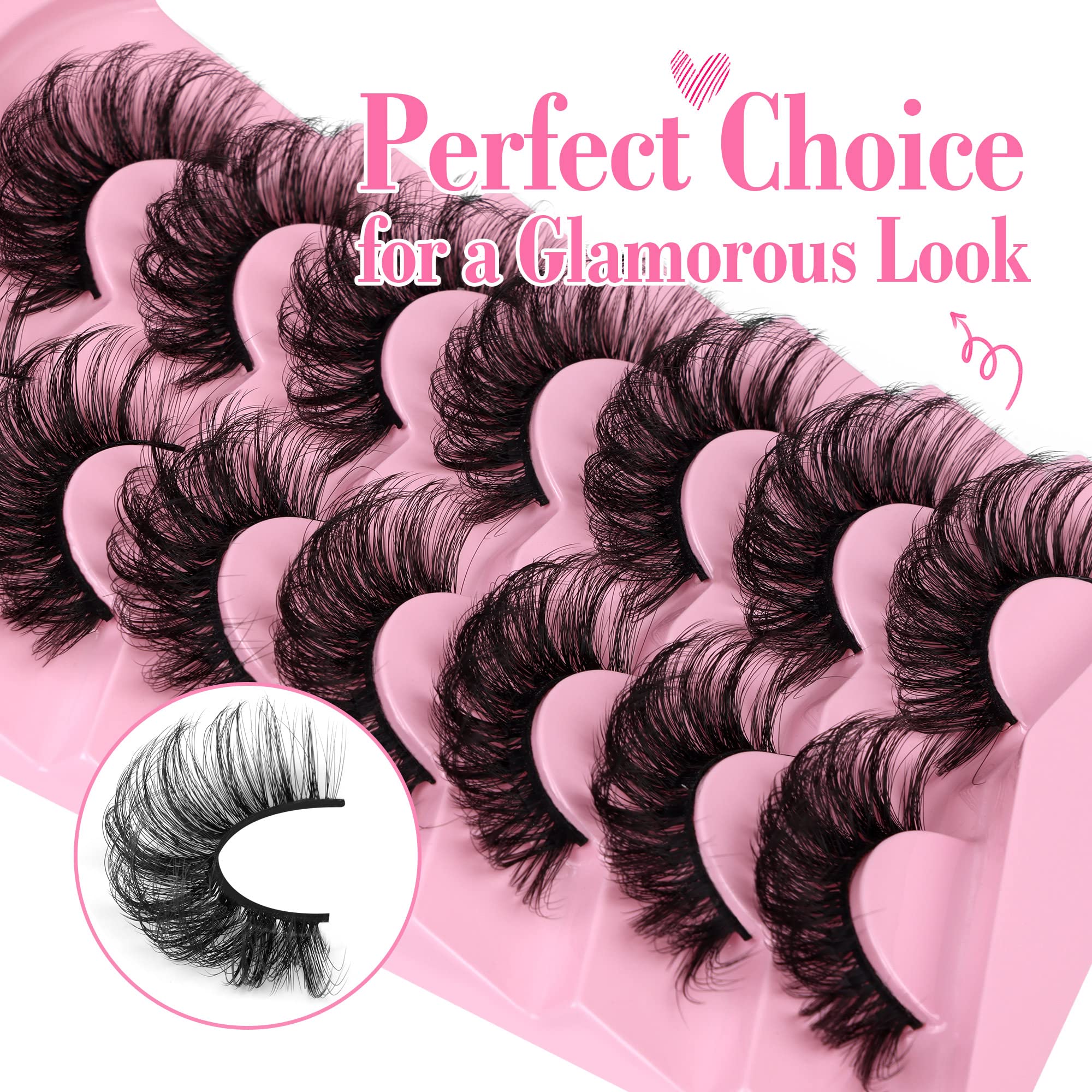 JIMIRE wispy mink-inspired lashes for natural salon-grade finish