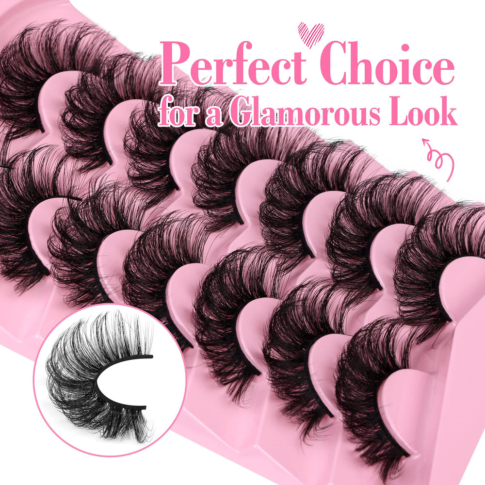 JIMIRE wispy mink-inspired lashes for natural salon-grade finish
