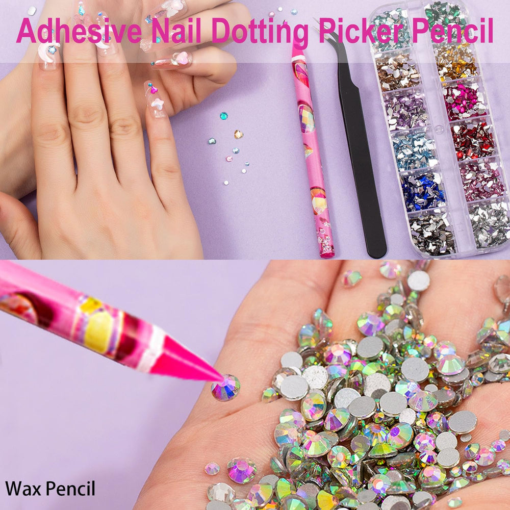 JINJINANV multifunction nail art tool for crafts, nails, and rhinestones.