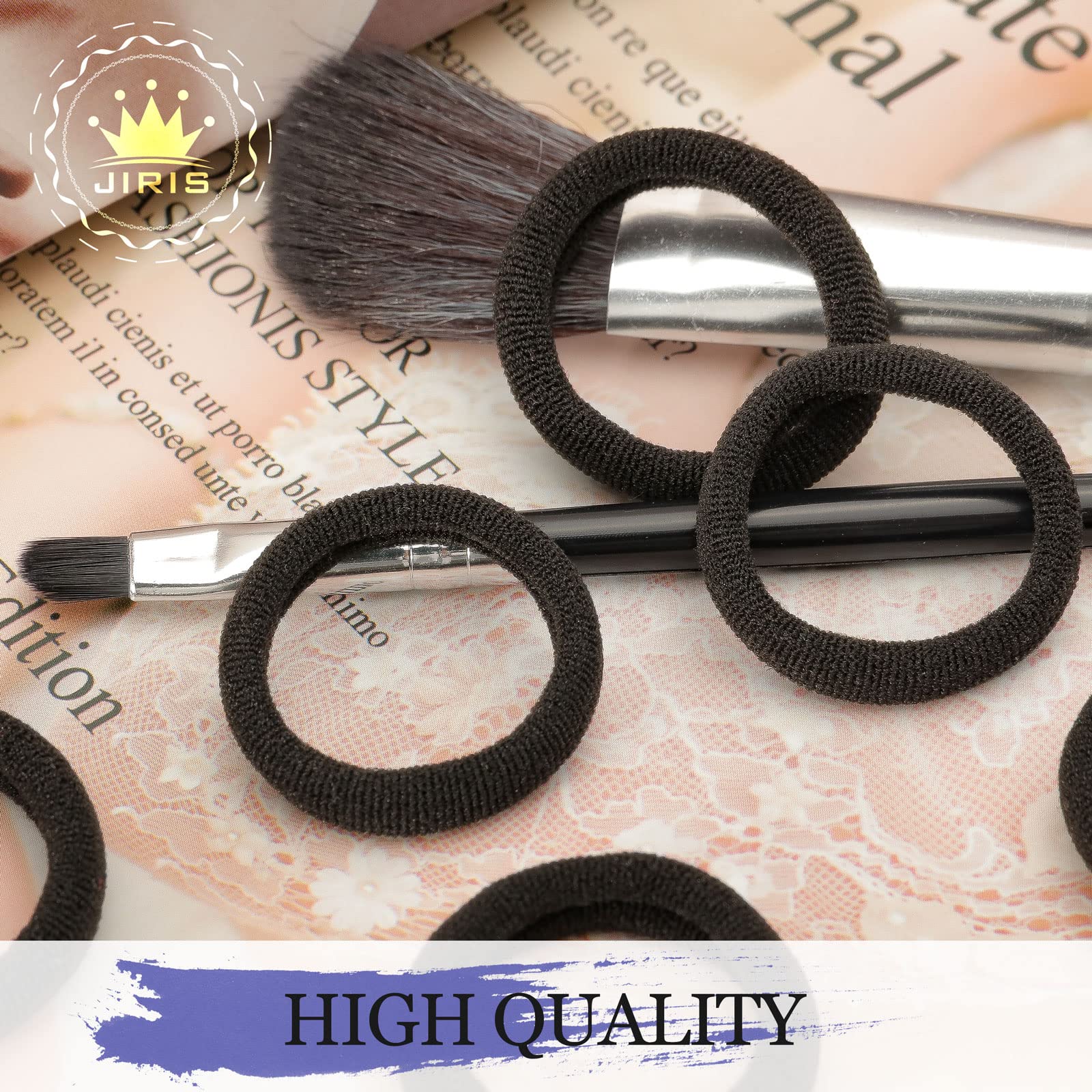 JIRIS multi-use ties for ponytails, braids, and snack bag ties