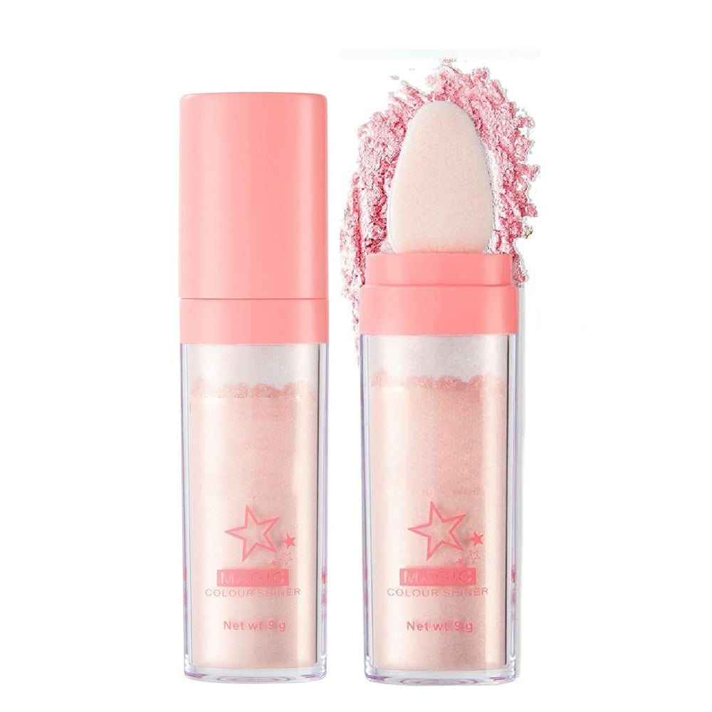 JISKG iluminador con pincel extendido para aplicación suave y precisa.