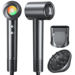 JITOOW hair dryer shows the 160000rpm motor for ultra-fast drying and salon-quality results