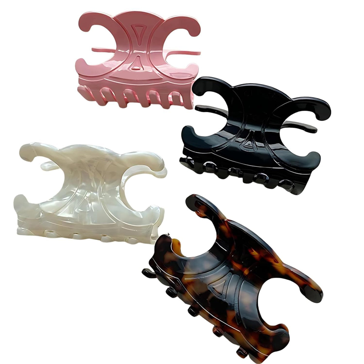 JITUIHOM butterfly clip in black providing secure hold for updos