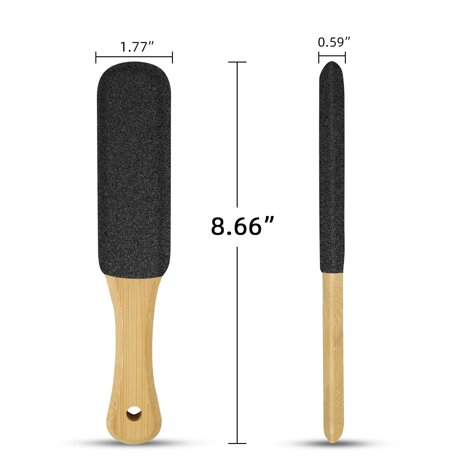 Diseño ergonómico con mango antideslizante de JIUZI para comodidad.
