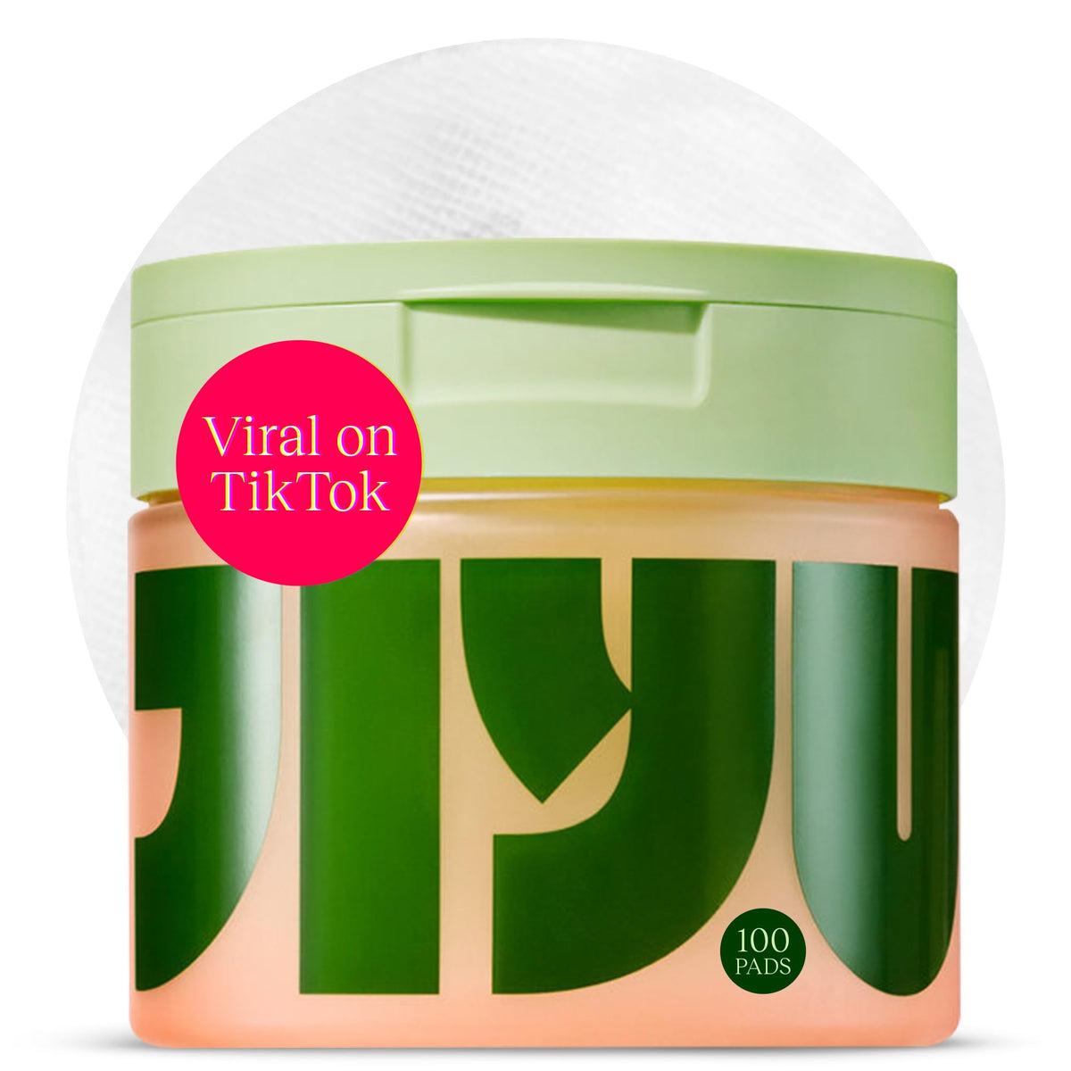 JiYu Toning Polish Pads packshot for easy daily toning and hydration.