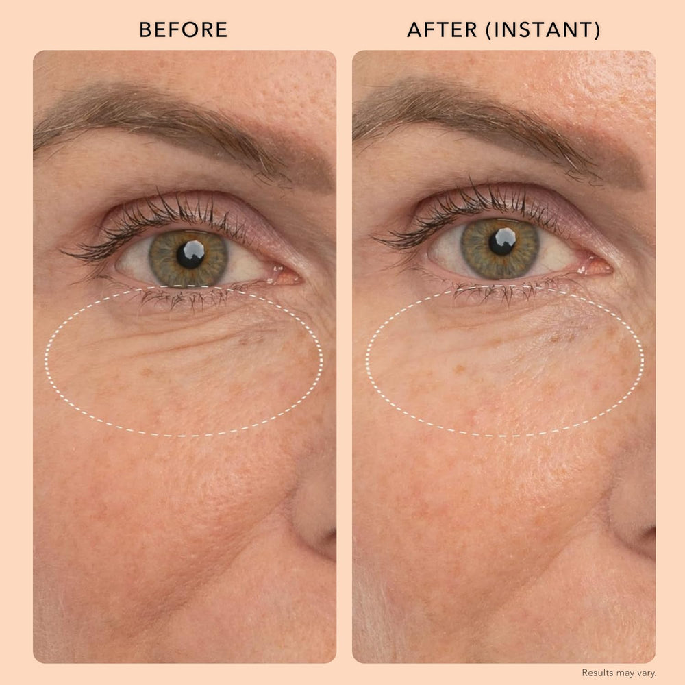 JLO BEAUTY Brightening Serum glow on skin after application shows luminous radiance