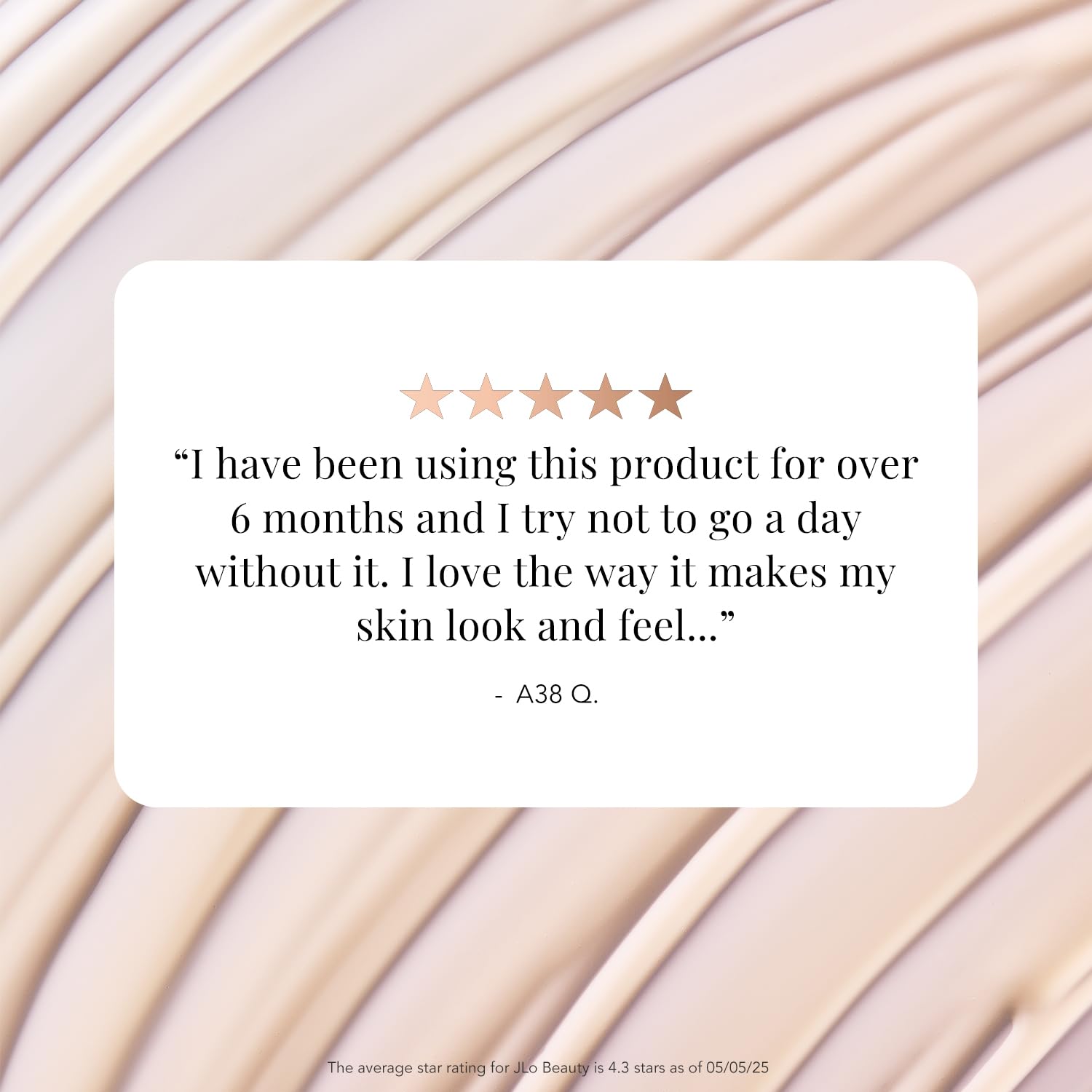 JLO BEAUTY Brightening Serum pump-dispense enables easy daily use