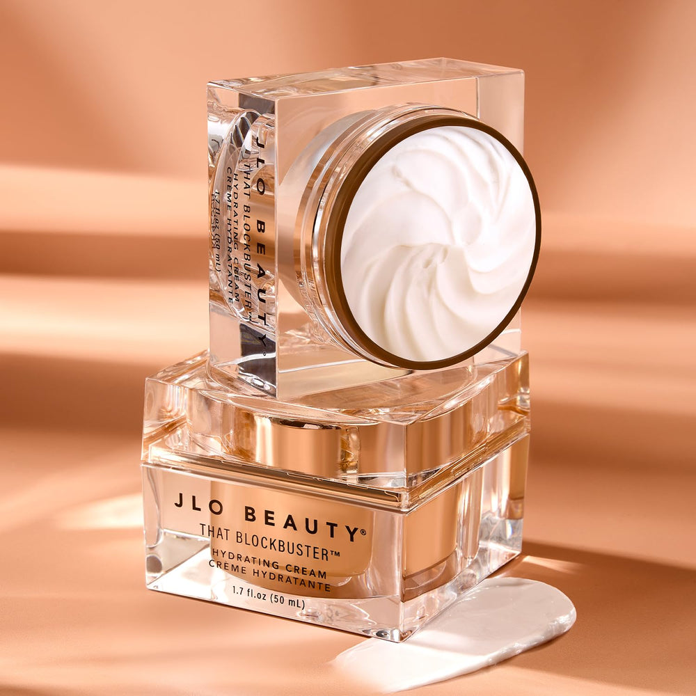 JLO BEAUTY Next-Jen Hyaluronic Acid action indicates deeper moisture binding.