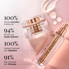 That Blockbuster Hydrating Cream jar featuring peptides and hyaluronic acid for plump, hydrated skin