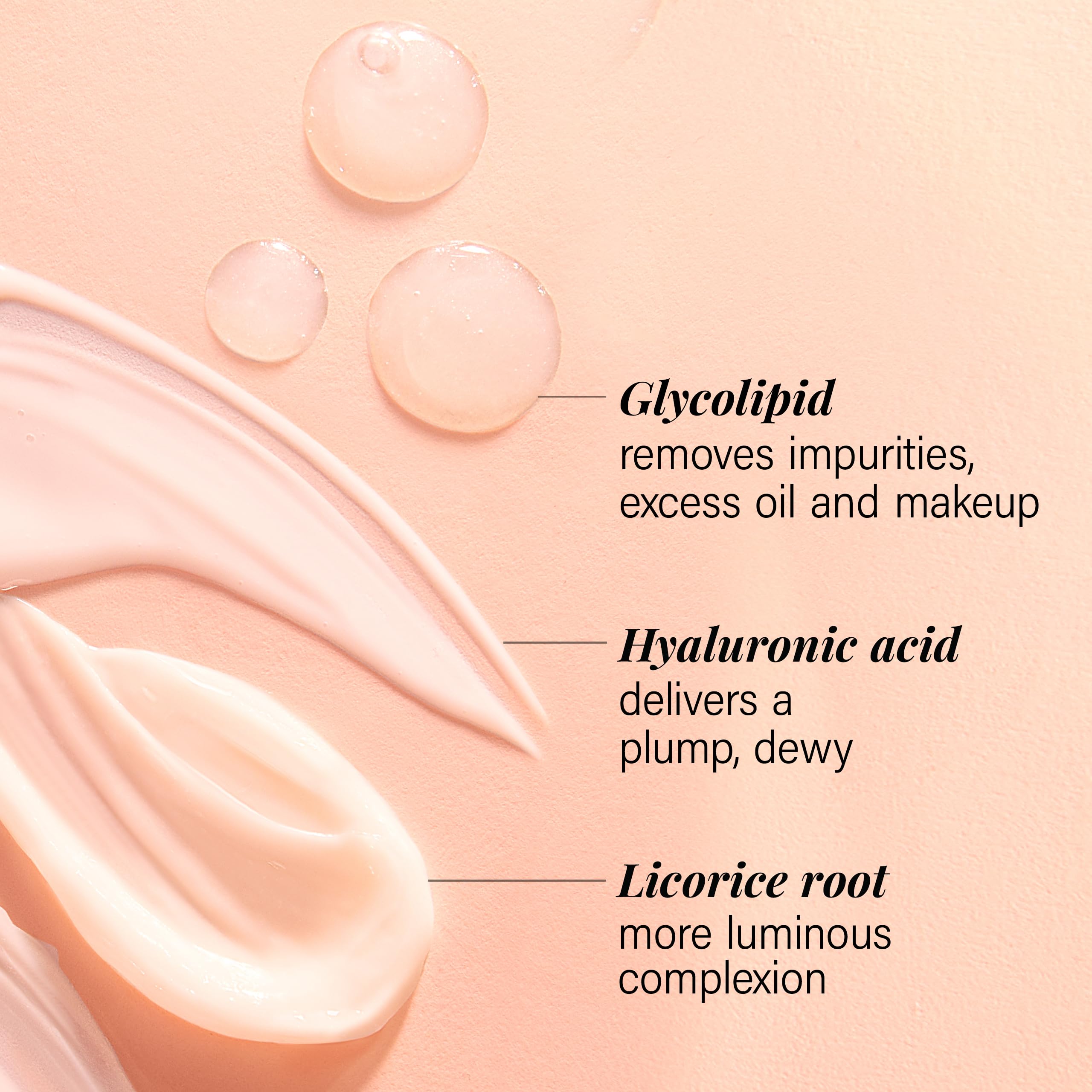 Step-by-step usage image showing morning and night routine for streamlined daily care with three products