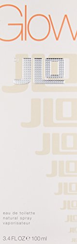 Glow by Jennifer Lopez packaging back view showcases elegant design for everyday scents.