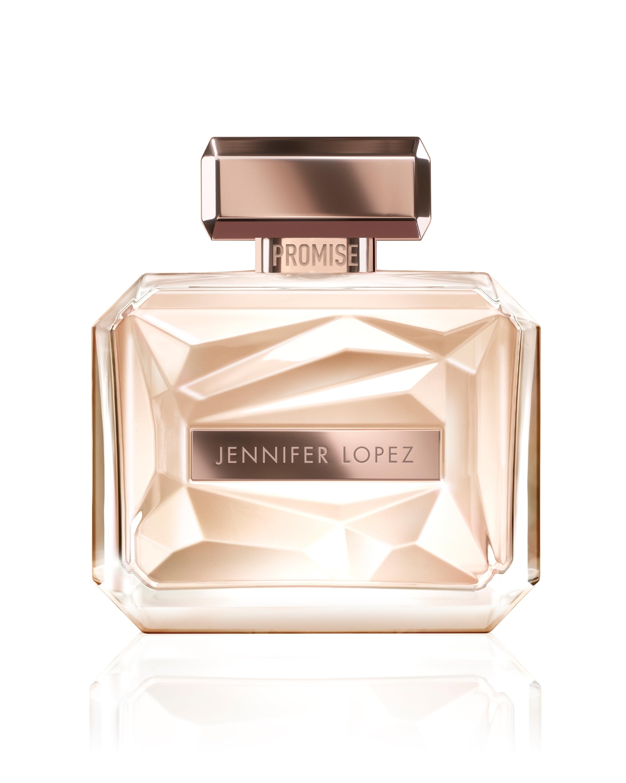 Jennifer Lopez Promise bottle closeup: a luxurious scent for elegant evenings