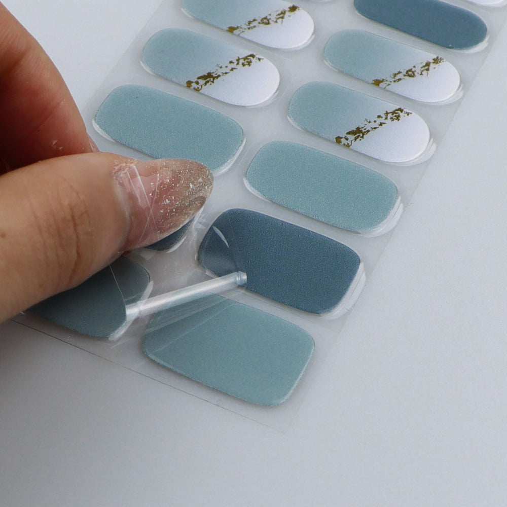 JMEOWIO durable non-toxic nail wraps for long lasting color