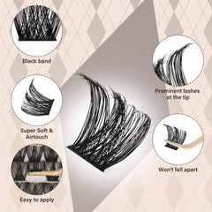 JMS&JMS Lash Bond and Seal dual-tube shown for simplified at-home lash application.