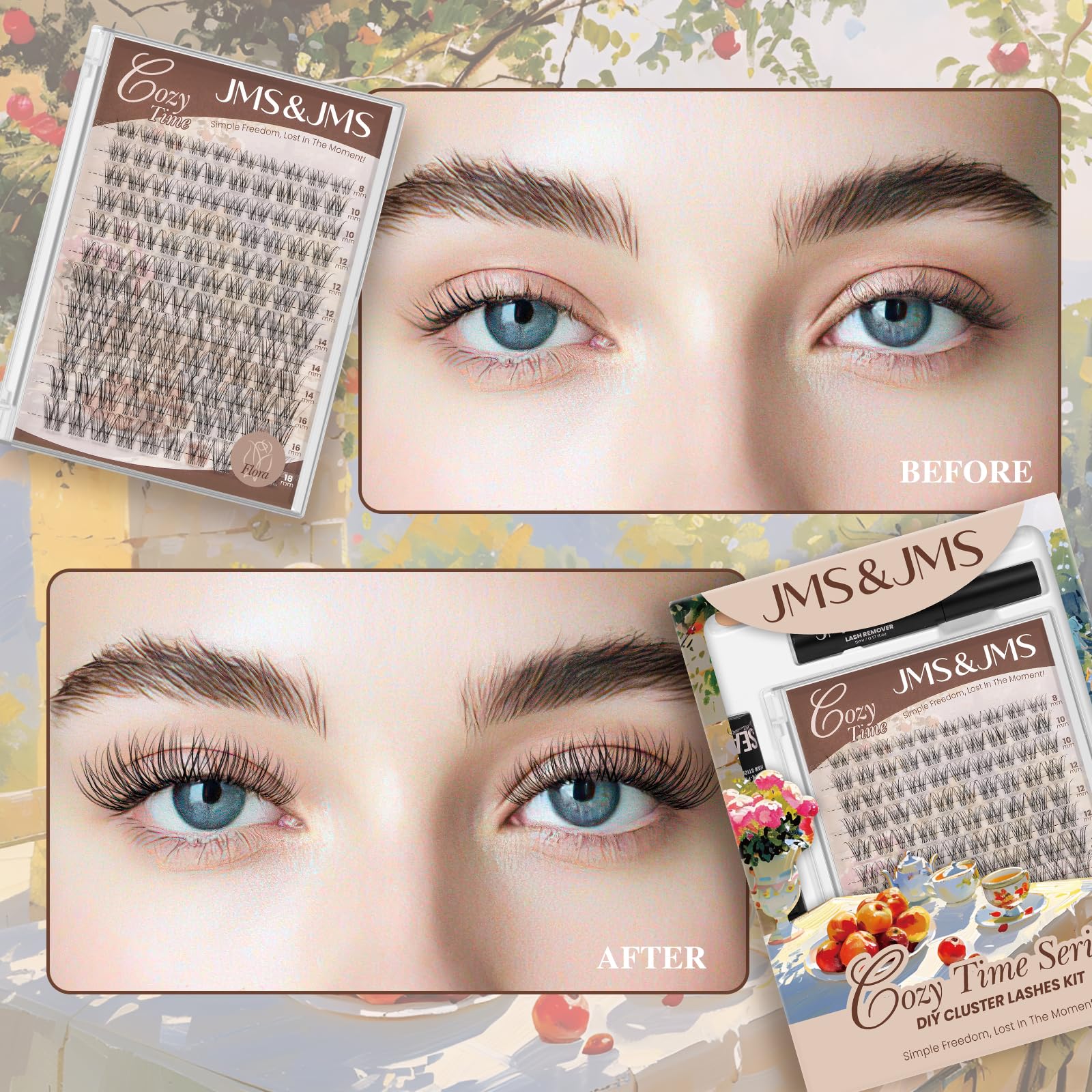 JMS&JMS Beginner friendly kit for at home lash DIY enthusiasts