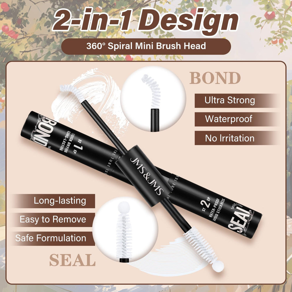 JMS&JMS Velour Lash Clusters natural wispy look with durable hold