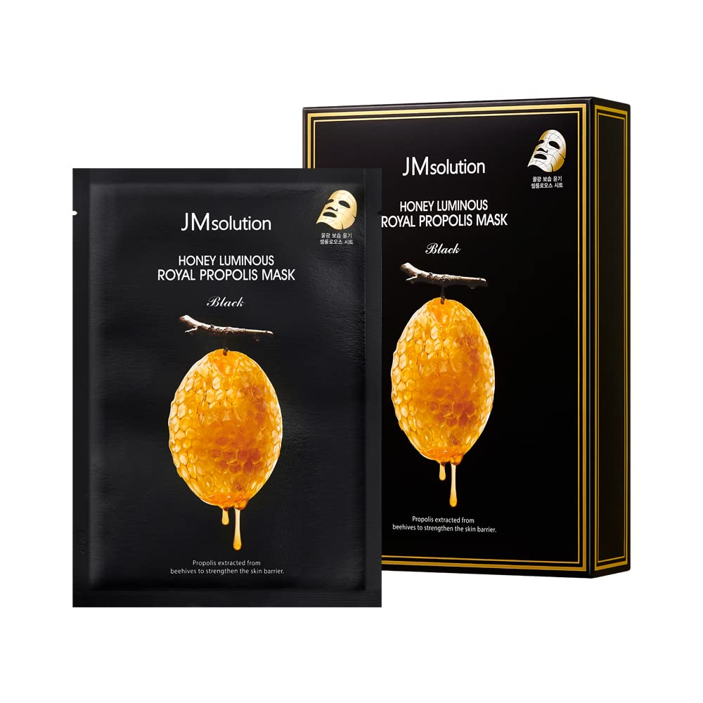 JMsolution Honey Royal Propolis Ampoule packaging signals premium hydration for all skin types.