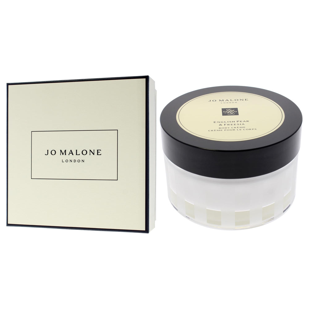 Jo Malone Body Creme texture close-up indicates lightweight, non-greasy daily use