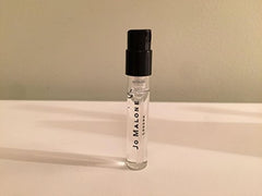 Jo Malone English Pear and Freesia bottle close-up for refined everyday fragrance.