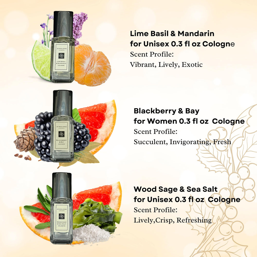Jo Malone Blackberry & Bay travel bottle delivering bold, versatile aroma for any occasion.