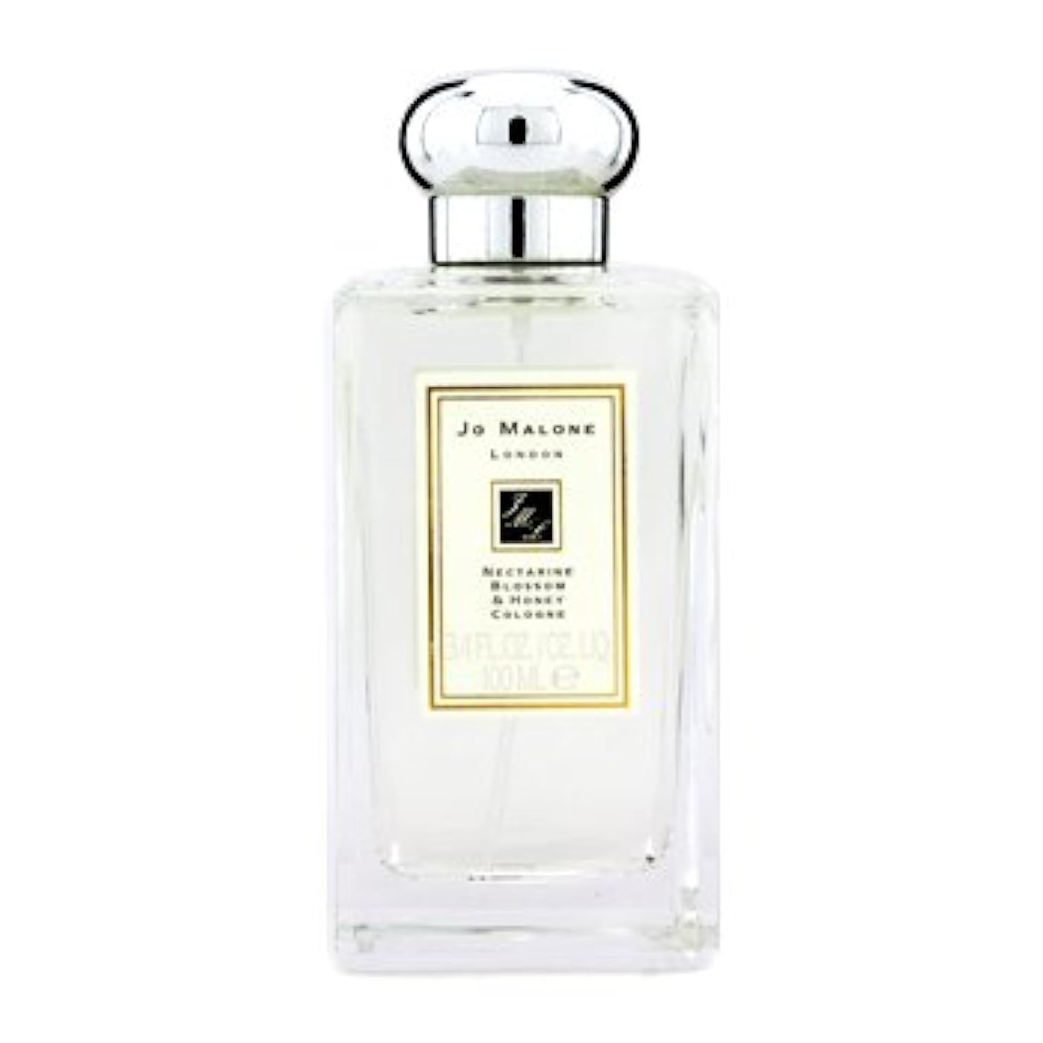 Jo Malone Nectarine Blossom & Honey cap-closeup highlights refined packaging