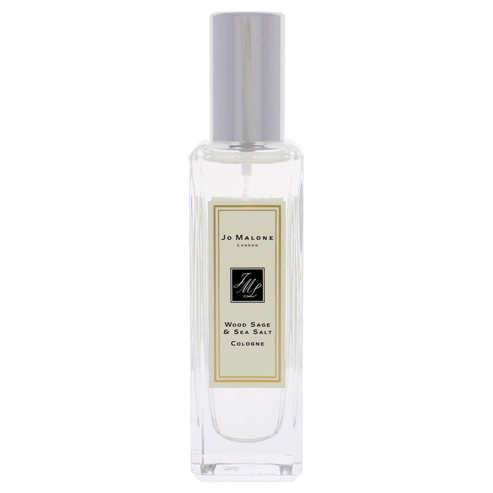 Jo Malone Wood Sage & Sea Salt packaging highlight, premium gifting appeal.