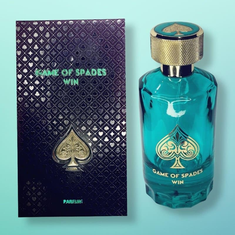 Jo Milano Game of Spades Win spray pump—portable scent for daily refinement and adventurous moments.